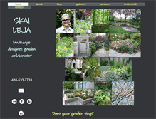 Tablet Screenshot of lejalandscapedesign.com
